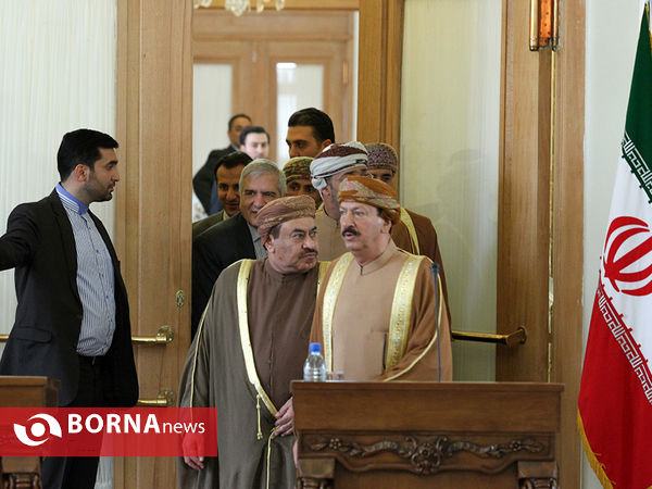 دیدار و نشست وزرای خارجه عمان و ایران