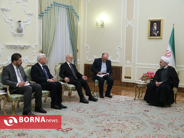 دیدار رییس جمهوری با وزیر امور خارجه عراق
