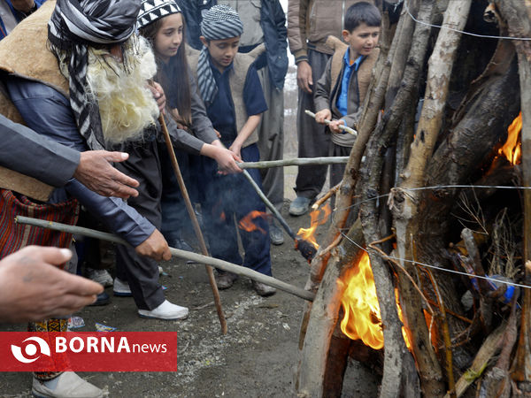 جشن نوروز در روستای شیان سنندج