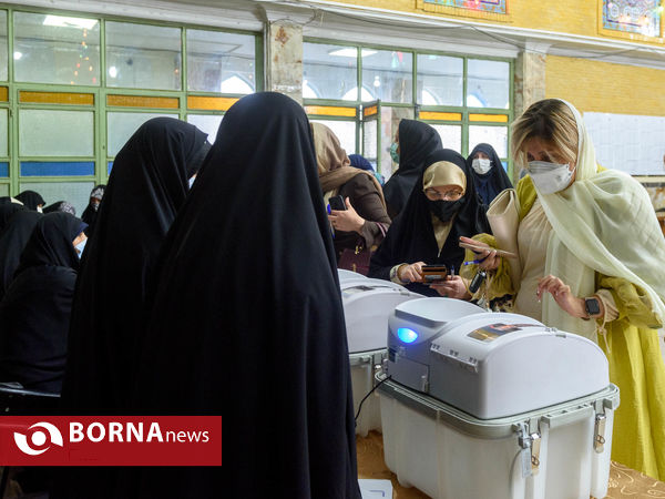 حضور مردم کرج در انتخابات ۱۴۰۰