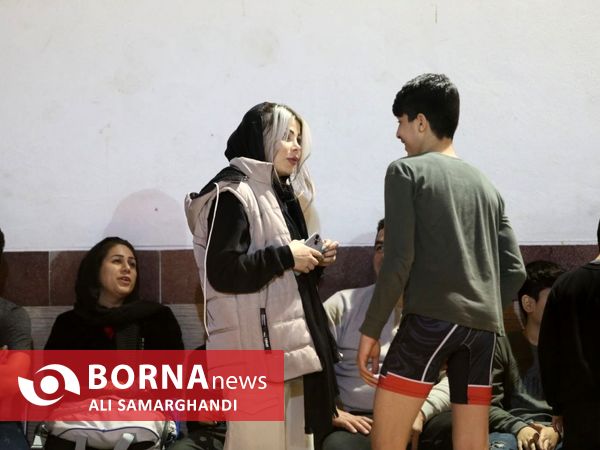 مسابقات کشتی دانش آموزی رده سنی نونهالان