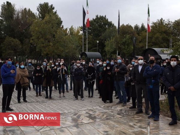 سوگواران خسرو آواز ایران در مشهد