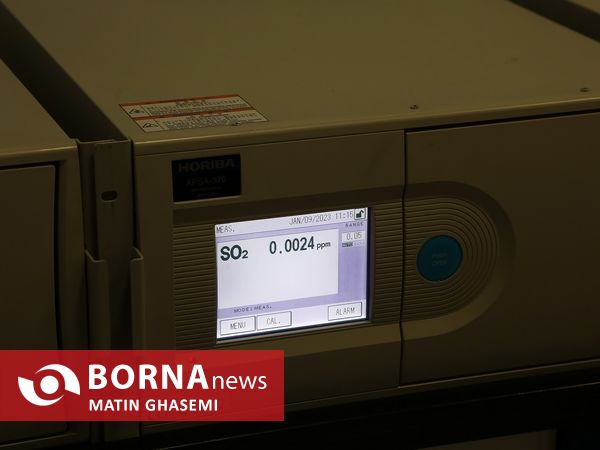 بازدید خبرنگاران از سیستم سنجش آلودگی هوا