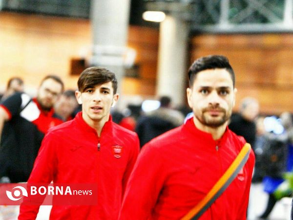 بازگشت تیم فوتبال پرسپولیس به ایران