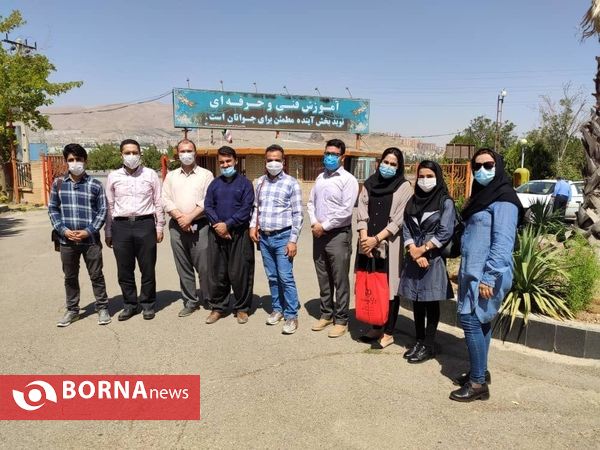 بازدید میدانی اعضای مجمع جوانان و سازمان های مردم نهاد کردستان از مرکز آموزش فنی و حرفه ای شهید ورمقانی  سنندج