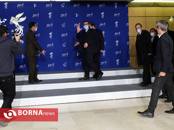 حضور وزیر فرهنگ و ارشاد اسلامی در کاخ چهلمین جشنواره فیلم فجر