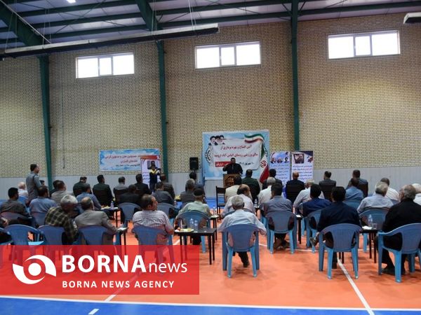 افتتاح سالن ورزشی روستای الیاس آباد ارومیه با حضور مسئولان شهری و استانی