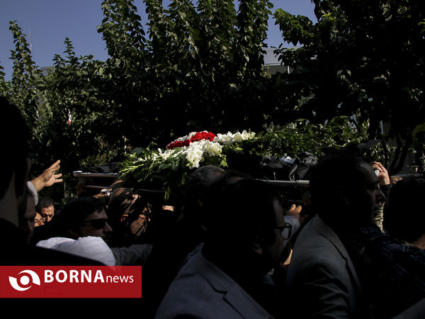 تشییع پیکر مهدی شادمانی