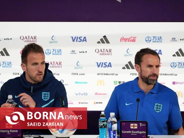 نشست خبری مربی انگلستان پیش از دیدار مقابل ایران