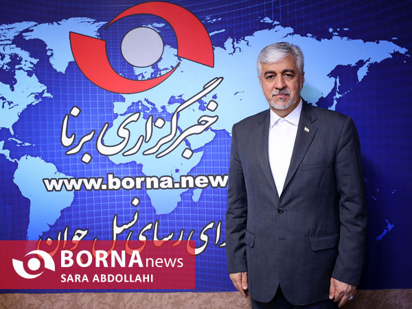 حضور حمید سجادی وزیر ورزش در خبرگزاری برنا