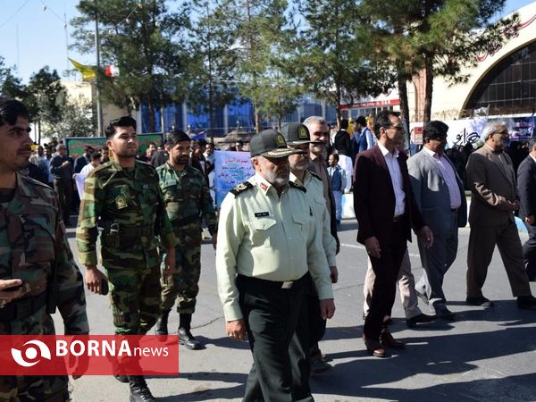 راهپیمایی روز 13 آبان در زاهدان