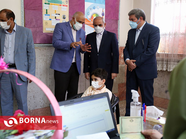 افتتاحیه سنجش سلامت جسمانی و آمادگی تحصیلی نو آموزان