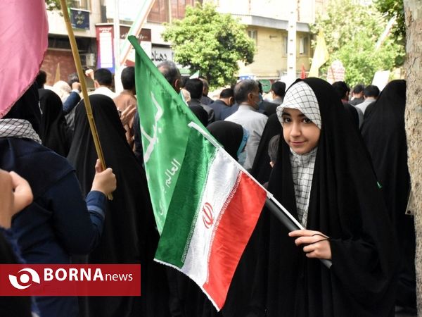 مراسم راهپیمایی روز قدس در گرگان