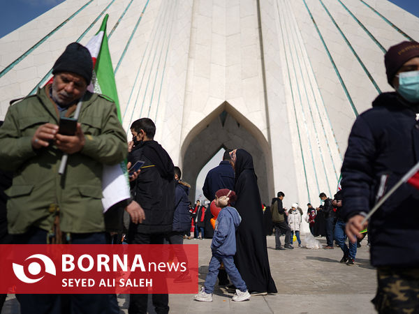 راهپیمایی ۲۲ بهمن - میدان آزادی تهران