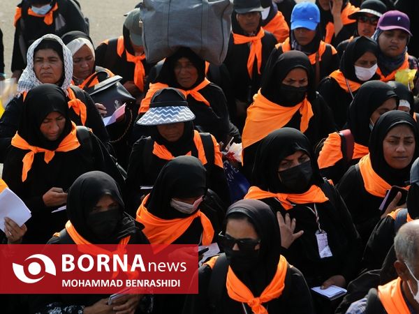 دلدادگان حسینی مرز شلمچه