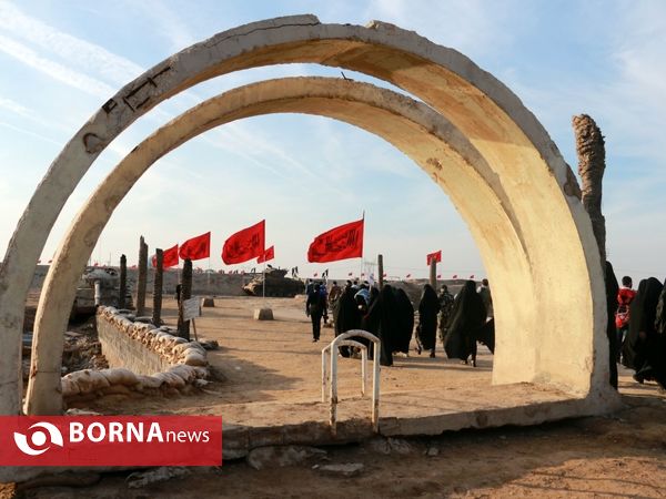 سفر قهرمانان آسیایی و پارا آسیایی راهیان نور به اروند