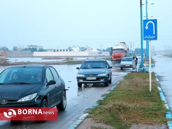 آبادان سه روز بعد از بارندگی