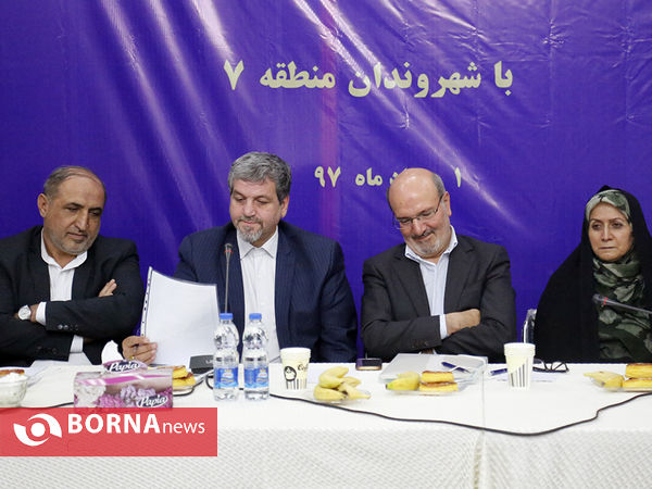 دیدار مردمی اعضای فراکسیون امید با شهروندان منطقه ۷ تهران