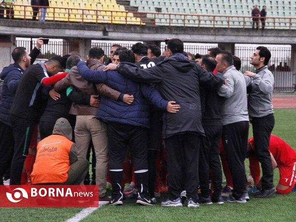 دیدار تیم های فوتبال سپیدرود رشت- پیکان تهران