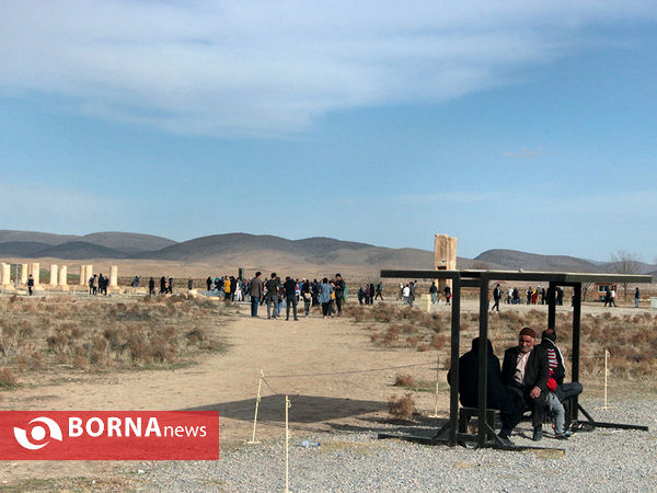 حال و هوای نوروز در مجموعه باستانی پاسارگاد
