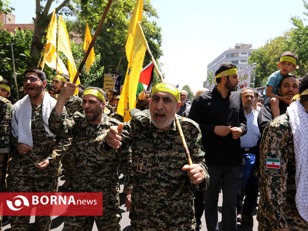 راهپیمایی روز جهانی قدس در تهران (۱)