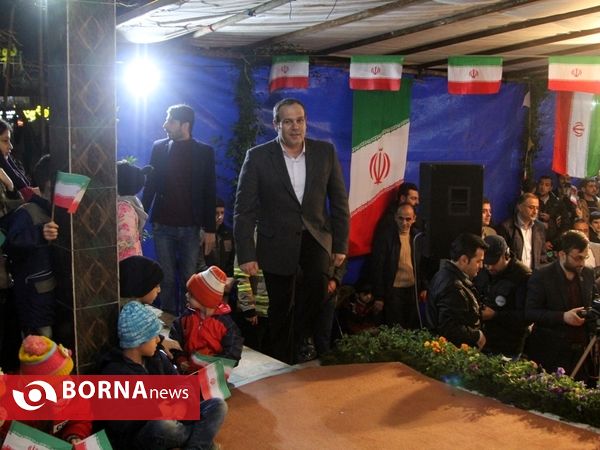 جشن بازگشایی جزیره استخر لاهیجان