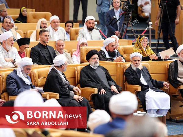 دیدار علما و نخبگان اهل سنت با رییس جمهور