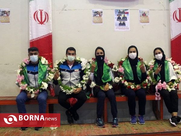 مراسم استقبال از مقام آوران مسابقات انتخابی المپیک _ بندرانزلی