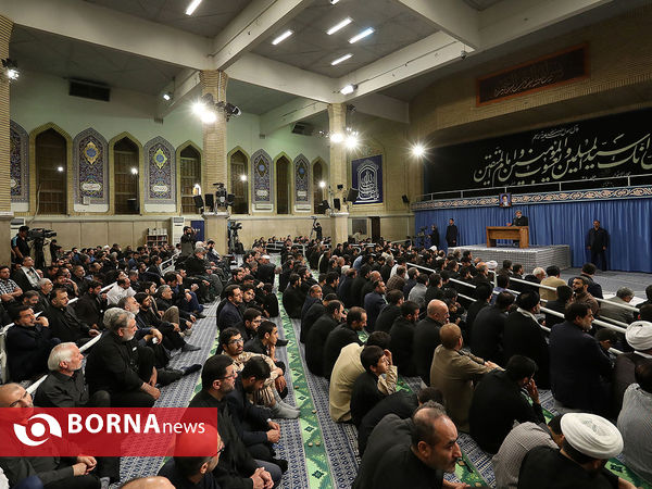 سوگواری سالروز شهادت امام علی(ع) در حضور رهبر معظم انقلاب