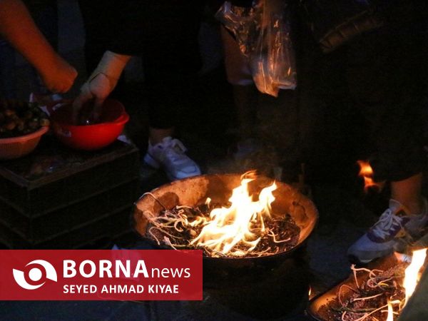 آیین چهل منبر در لاهیجان