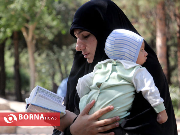 دعای عرفه در تپه الشهدای شیراز