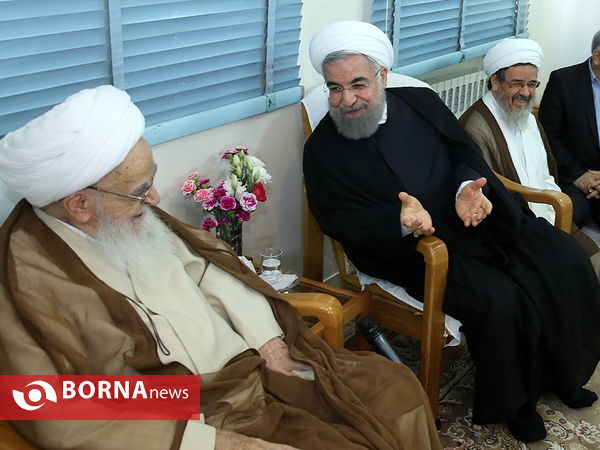 دیدار با آیت الله صافی گلپایگانی