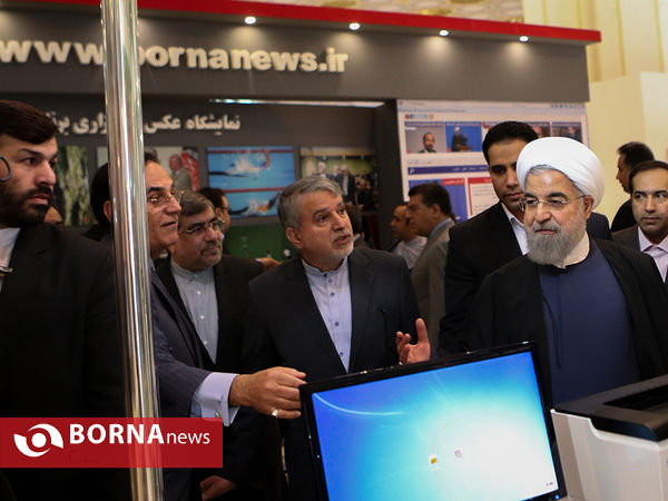 افتتاحیه نمایشگاه مطبوعات