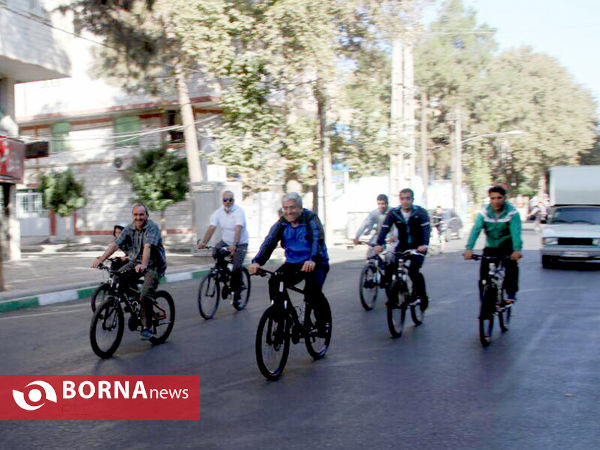 همایش بزرگ دوچرخه‌سواری در شهرستان شهریار