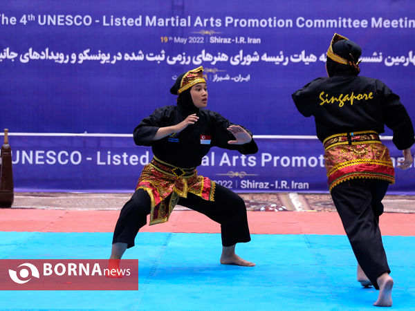 اختتامیه چهارمین نشست سالانه هیات رئیسه کمیته هنرهای رزمی یونسکو در شیراز