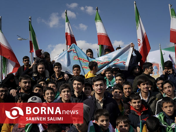 راهپیمایی ۲۲ بهمن تهران -۱
