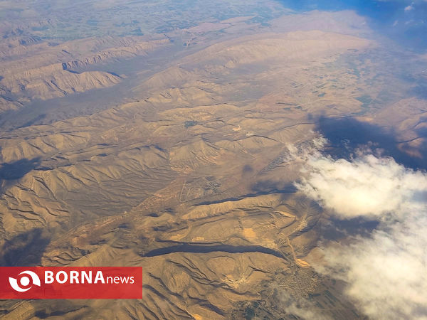 از کیش تا تهران بر فراز ابرها