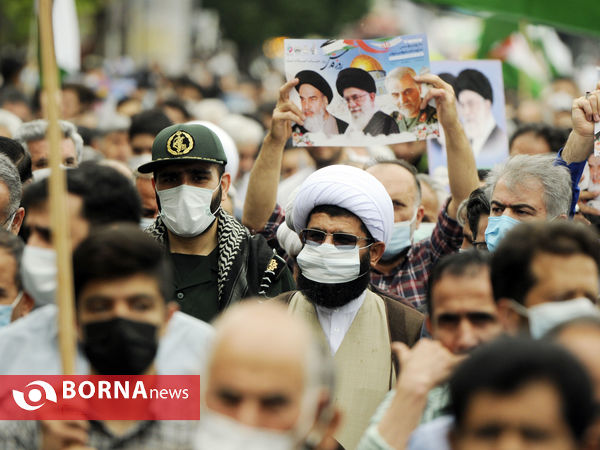 راهپیمایی روز قدس- شهرستان قدس