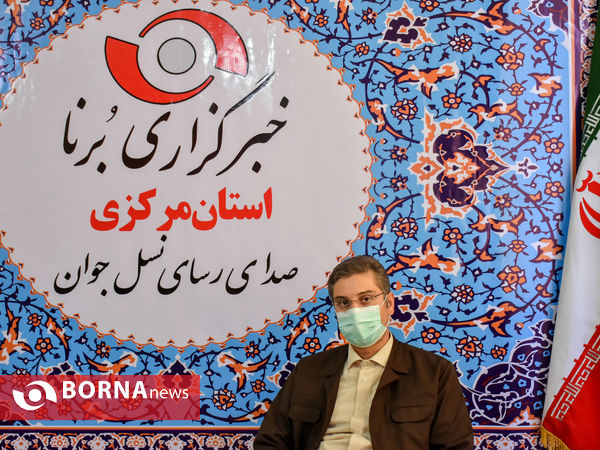 بازدید مدیرکل ورزش و جوانان از دفتر خبرگزاری برنا در استان مرکزی