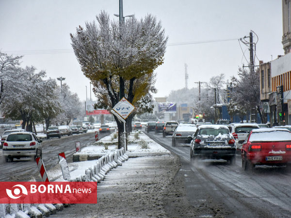 چهره زمستانی اراک در آخرین ماه پاییز