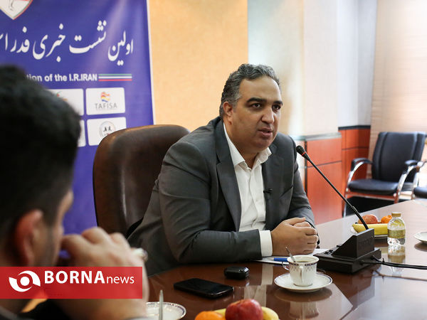 نشست خبری رییس فدراسیون موی تای