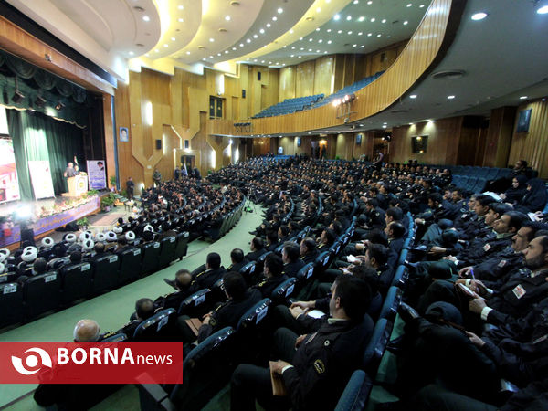 شانزدهمین همایش رووسای کلانتری ها و پاسگاههای استان فارس در شیراز