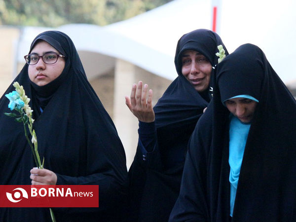 استقبال از شهدای گمنام در فرودگاه شیراز