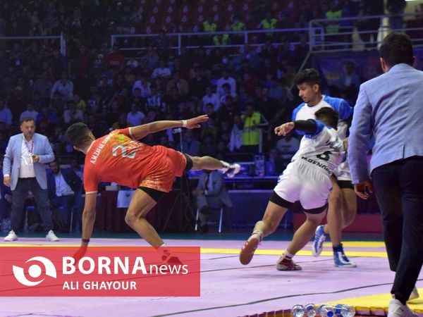 فینال کبدی قهرمانی جوانان جهان در ارومیه