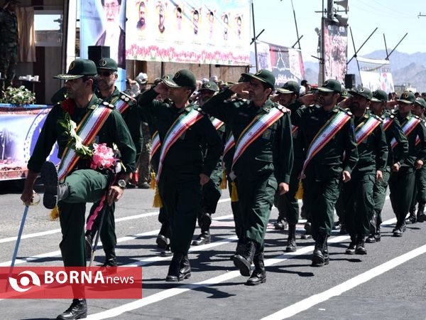 مراسم رژه نیروهای مسلح در سیستان و بلوچستان