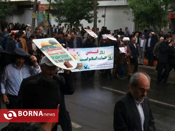 راهپیمایی روز قدس- اردبیل