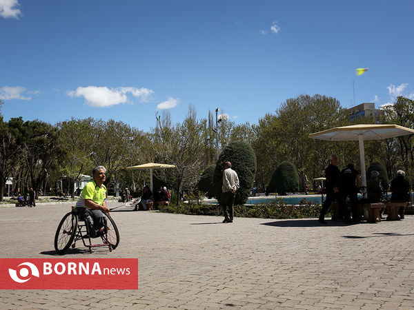 سیزده به در در پارک لاله تهران