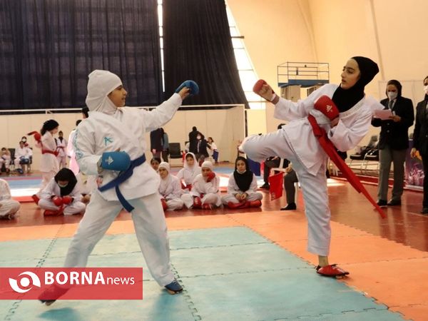 برگزاری مسابقات کاراته قهرمانی استان در منطقه آزاد انزلی
