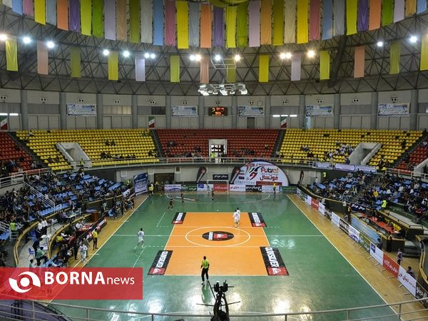 دیدار دوستانه فوتسال ایران و روسیه از نگاه دوربین