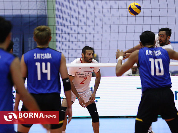 دیدار والیبال ایران - تایلند قهرمانی آسیا